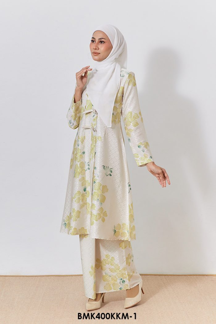 Kebarung Batiq Mia 3.0 Ribbon in Lemon (BMK400KKM-1)