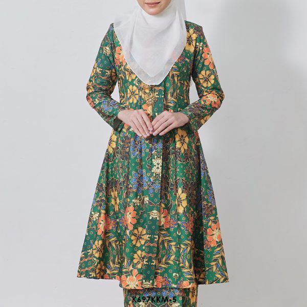 Kebarung Kalthom in Emerald (K697KKM-5) - Image 3