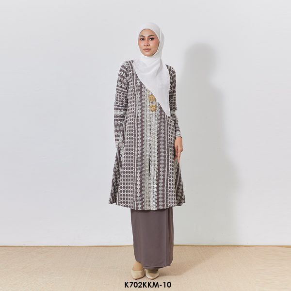 Kebarung Kalthom Sulam in Brown (K702KKM-10)