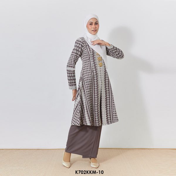 Kebarung Kalthom Sulam in Brown (K702KKM-10) - Image 2
