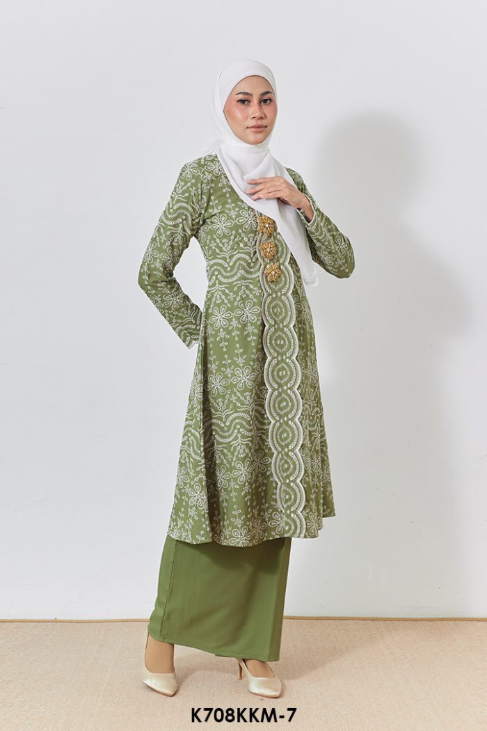 Kebarung Kalthom Sulam in Asparagus (K708KKM-7)