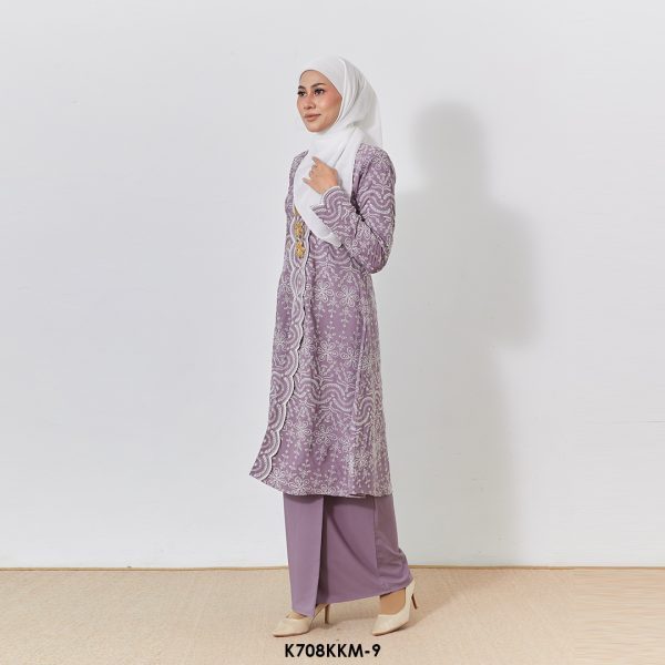 Kebarung Kalthom Sulam in Heather (K708KKM-9) - Image 2