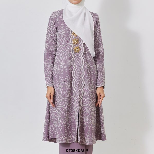 Kebarung Kalthom Sulam in Heather (K708KKM-9) - Image 3
