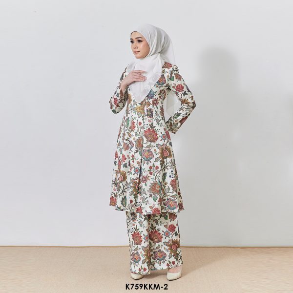 Kebarung Kalthom in Off White (K759KKM-2) - Image 2