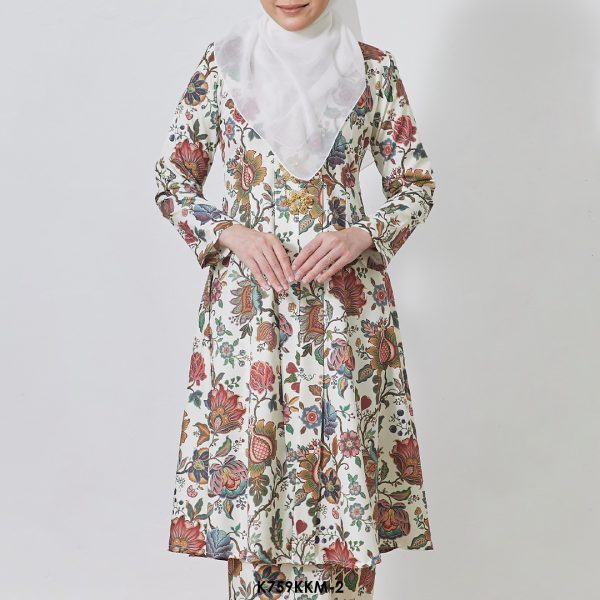 Kebarung Kalthom in Off White (K759KKM-2) - Image 3