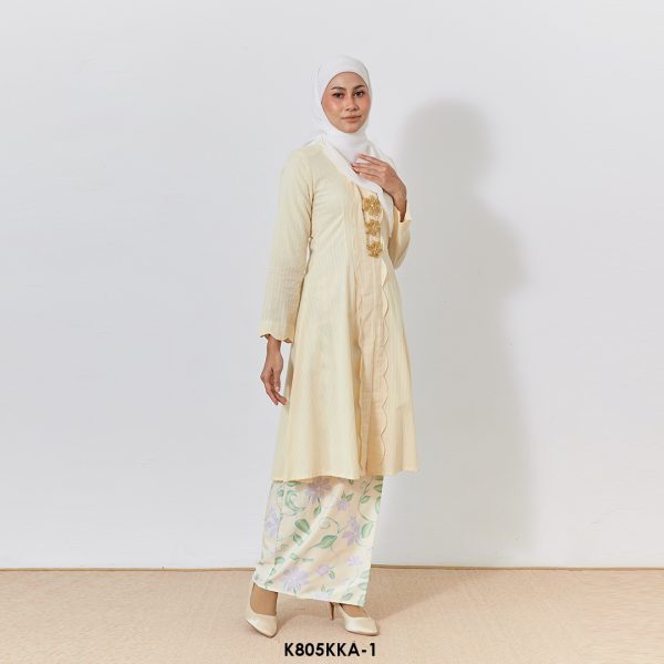 Kebarung Anggerik in  Light Yellow (K805KKA-1) - Image 2