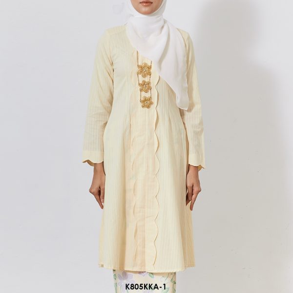 Kebarung Anggerik in  Light Yellow (K805KKA-1) - Image 3