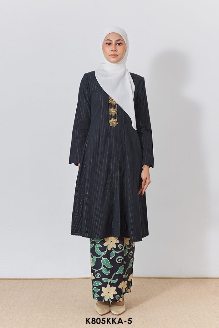 Kebarung Anggerik in Black (K805KKA-5)