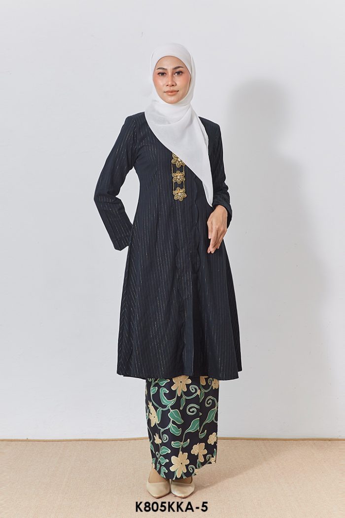 Kebarung Anggerik in Black (K805KKA-5)