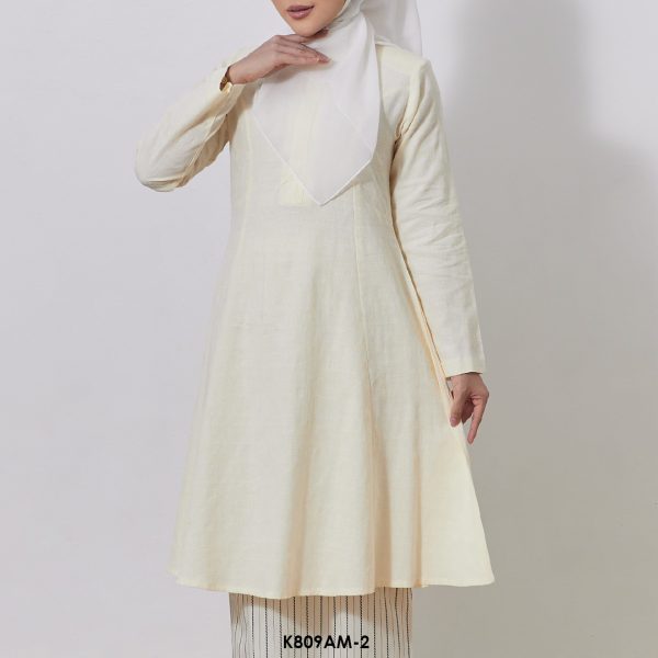Ameera Kurung in Off White (K809AM-2) - Image 4