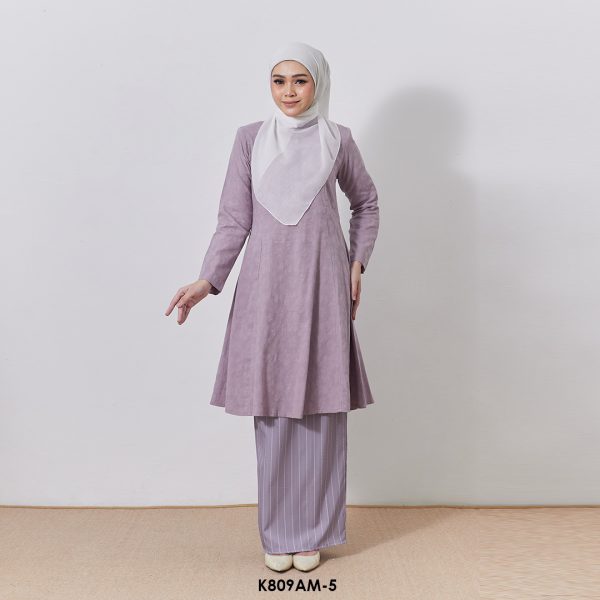 Ameera Kurung in Purple (K809AM-5)