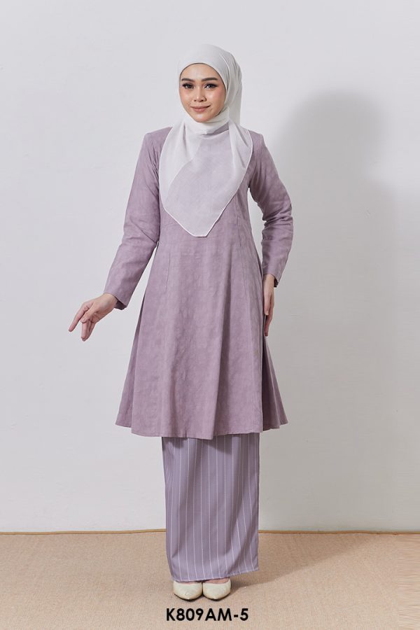 Ameera Kurung in Purple (K809AM-5)