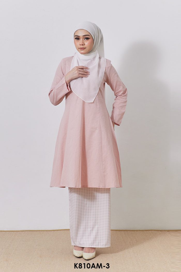 Ameera Kurung in Pink (K810AM-3)