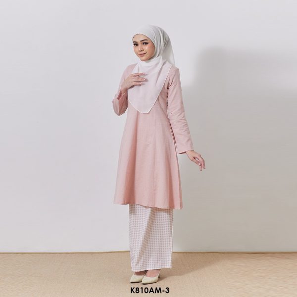 Ameera Kurung in Pink (K810AM-3) - Image 2