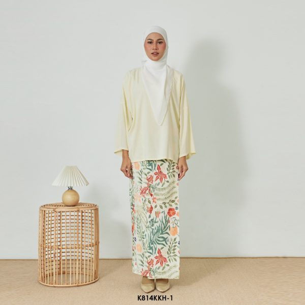 Kurung Kedah in White (K814KKH-1)