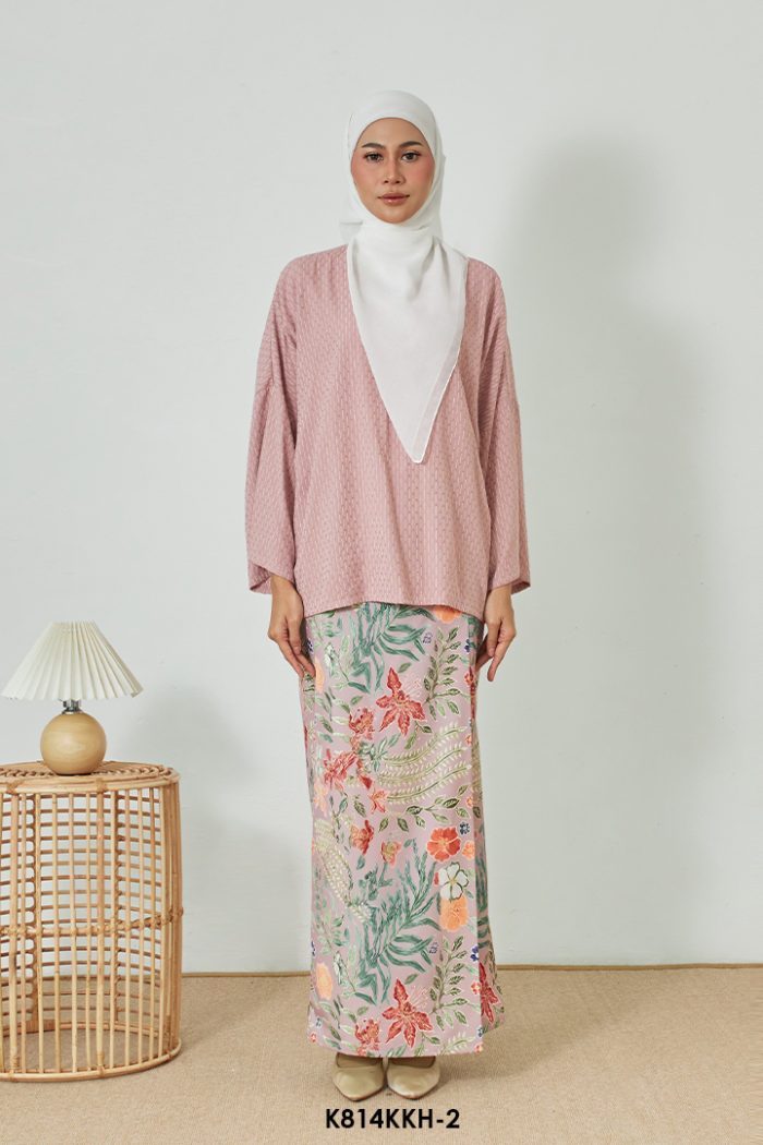 Kurung Kedah in Purple (K814KKH-2)