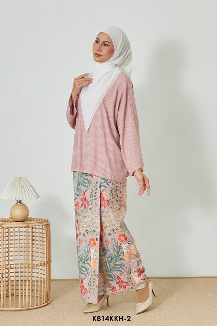 Kurung Kedah in Purple (K814KKH-2)