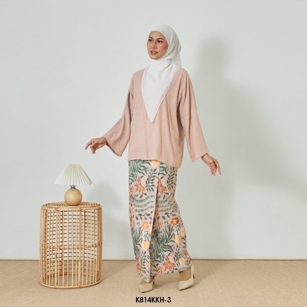 Kurung Kedah in Latte (K814KKH-3) - Image 2