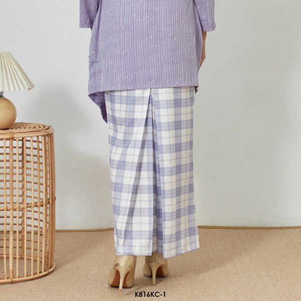 Kebaya Cindai in Lavender (K816KC-1) - Image 3