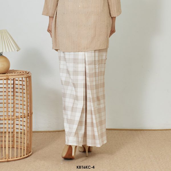 Kebaya Cindai in Sand (K816KC-4) - Image 3