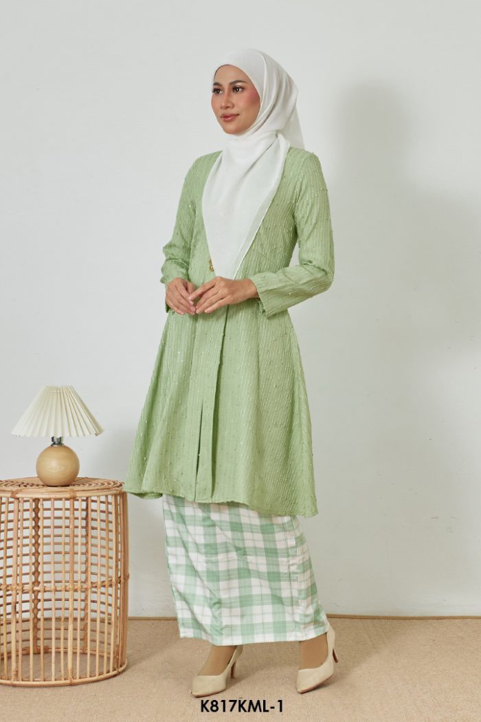 Kebarung Melati in Mint (K817KML-1)