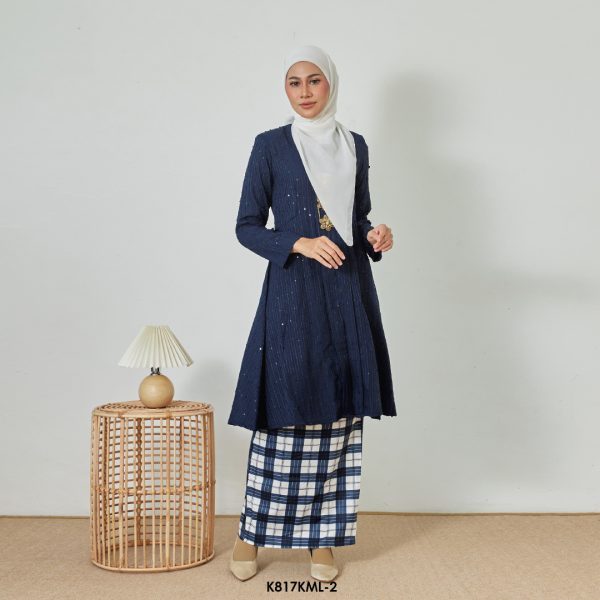 Kebarung Melati in Dark Blue (K817KML-2) - Image 2