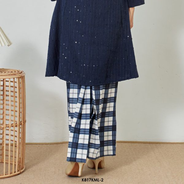 Kebarung Melati in Dark Blue (K817KML-2) - Image 3