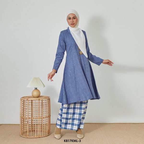 Kebarung Melati in Deep Periwinkle (K817KML-3) - Image 2