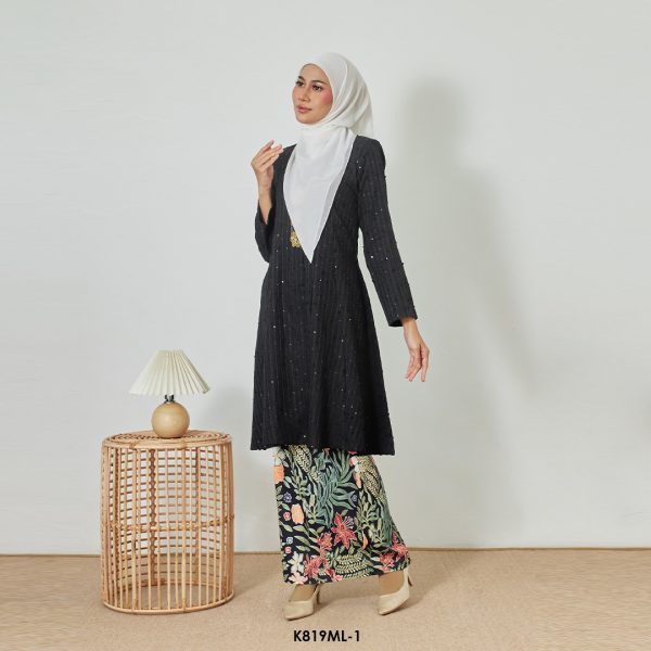 Kebarung Melati in Black (K819KML-1) - Image 2