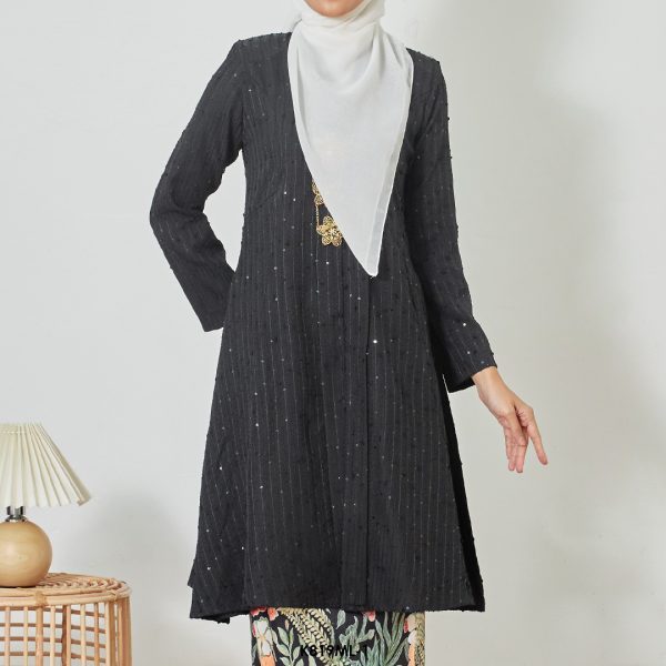 Kebarung Melati in Black (K819KML-1) - Image 4