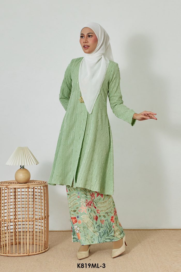 Kebarung Melati in Mint (K819KML-3)