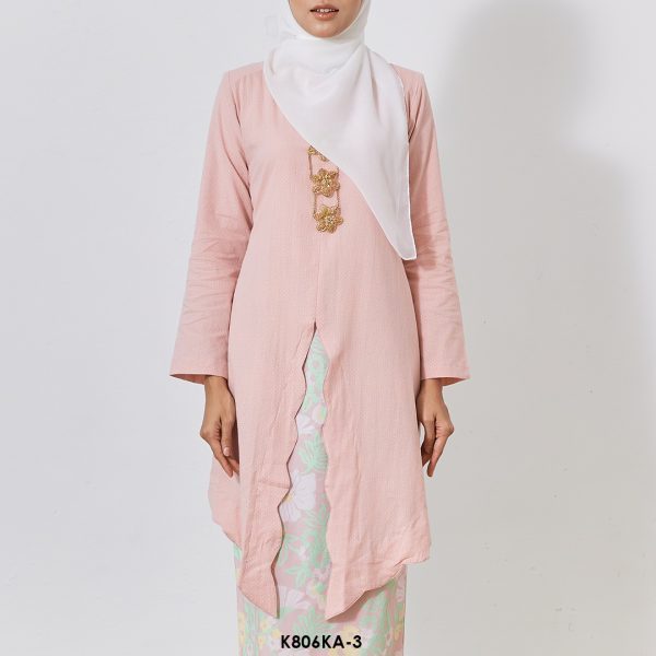 Kebaya Anggun 2.0 in Dusty Pink (K806KA-3) - Image 3