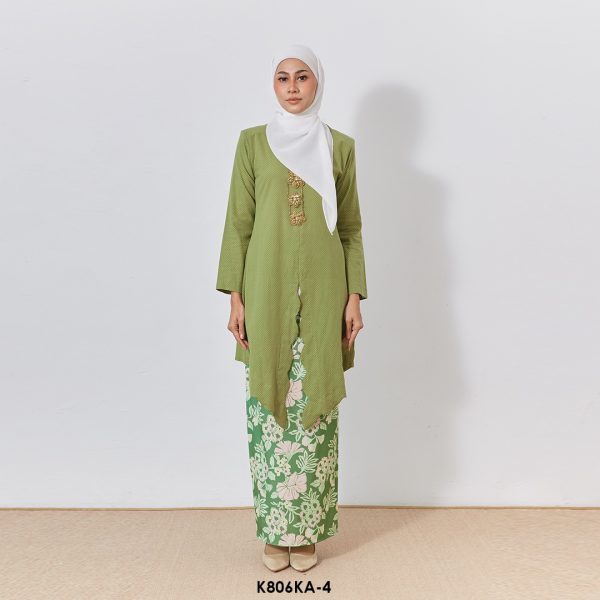 Kebaya Anggun 2.0 in Olive (K806KA-4)