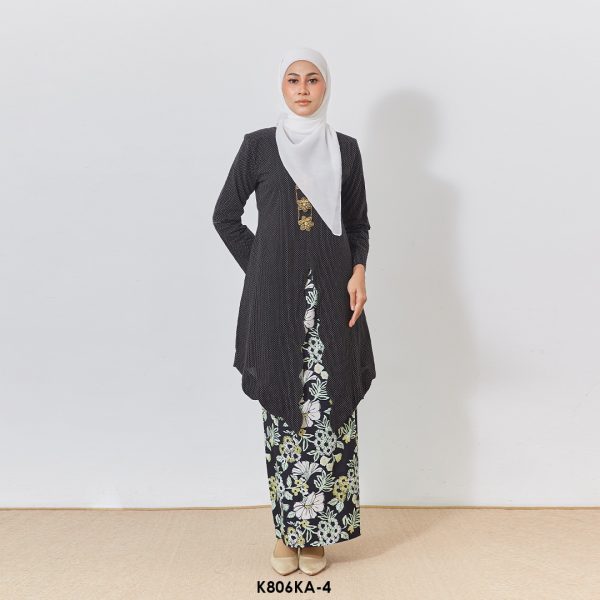 Kebaya Anggun 2.0 in Black (K806KA-5)