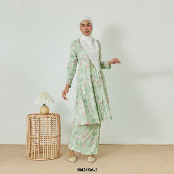 Kebarung Kalthom in Mint Green (3842KKM-2)