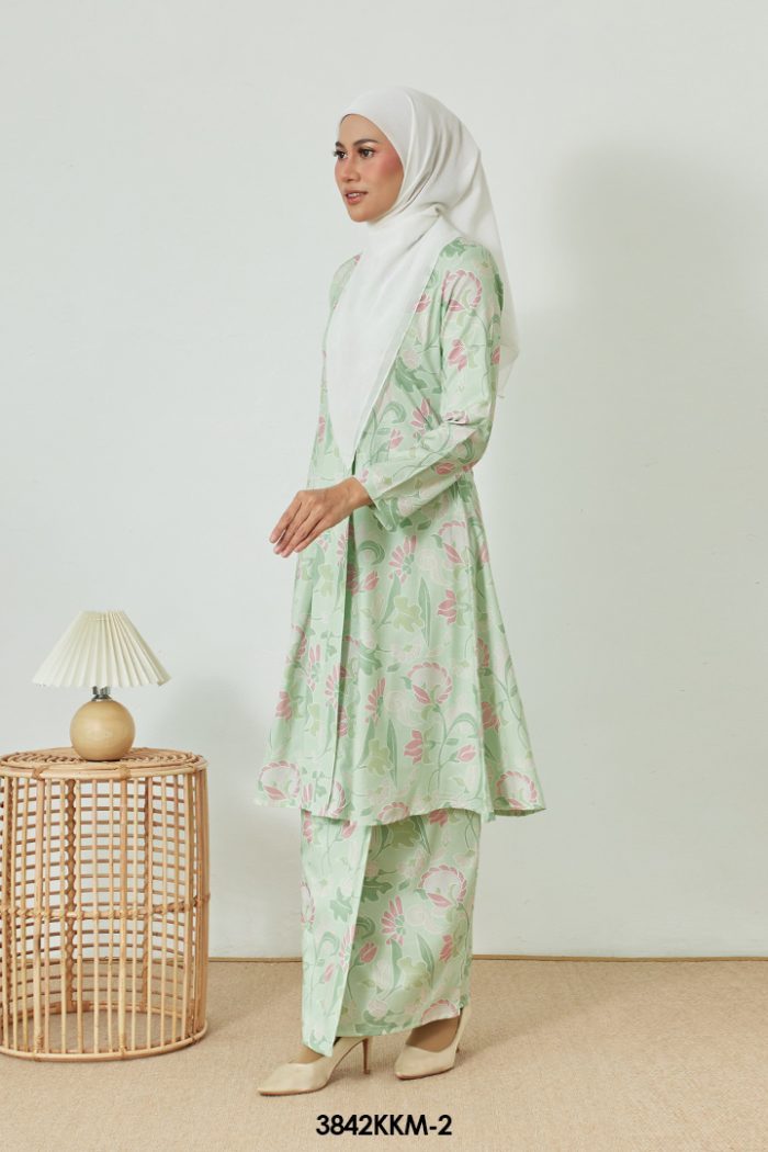 Kebarung Kalthom in Mint Green (3842KKM-2)