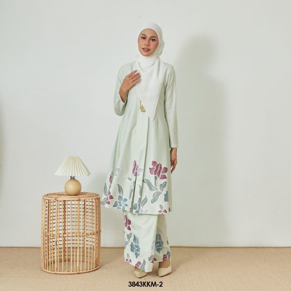 Kebarung Kalthom in Pastel Green (3843KKM-2)