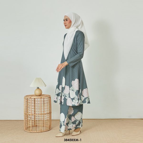 Kebarung Kalthom in Dark Blue Green (3845KKM-1) - Image 2