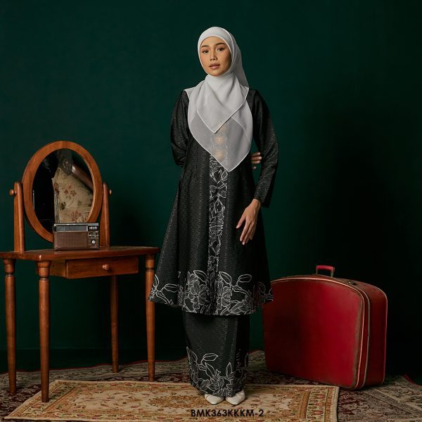 Kebarung Batiq Mia in Black (BMK363KKM-2)