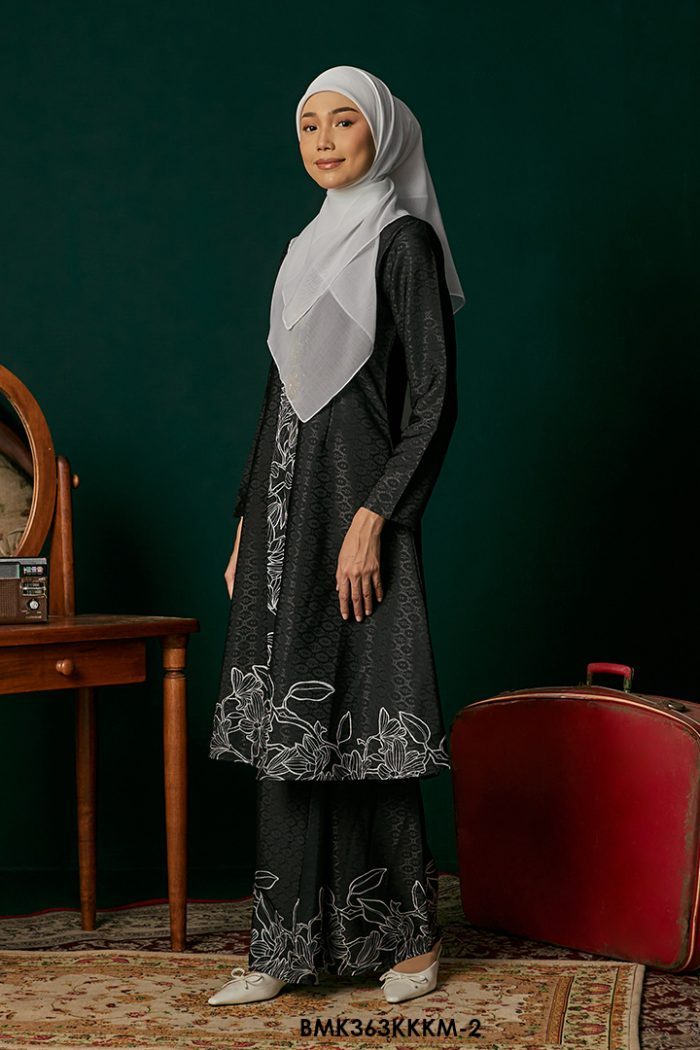 Kebarung Batiq Mia in Black (BMK363KKM-2)
