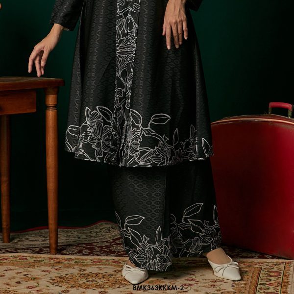 Kebarung Batiq Mia in Black (BMK363KKM-2) - Image 3
