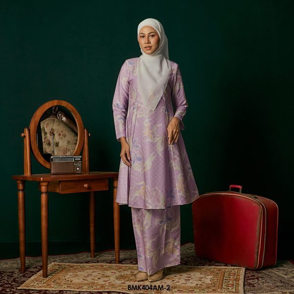 Ameera Kurung in Light Lilac (BMK404AM-2)