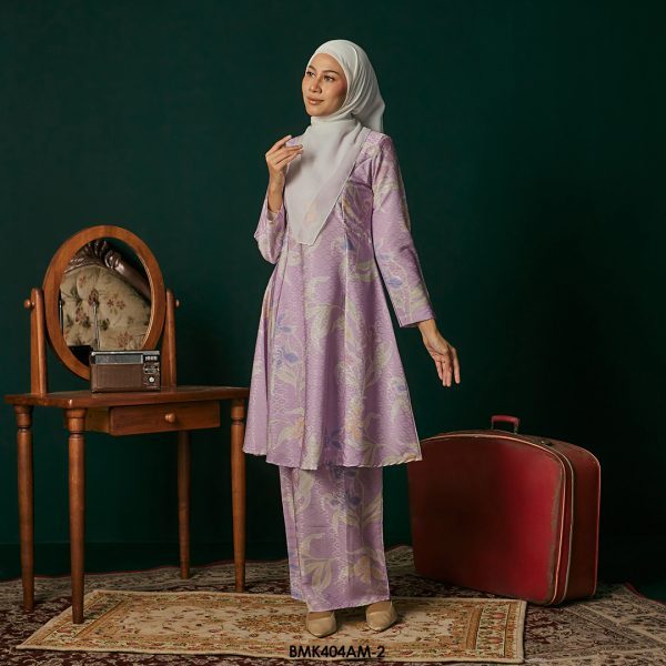 Ameera Kurung in Light Lilac (BMK404AM-2) - Image 2