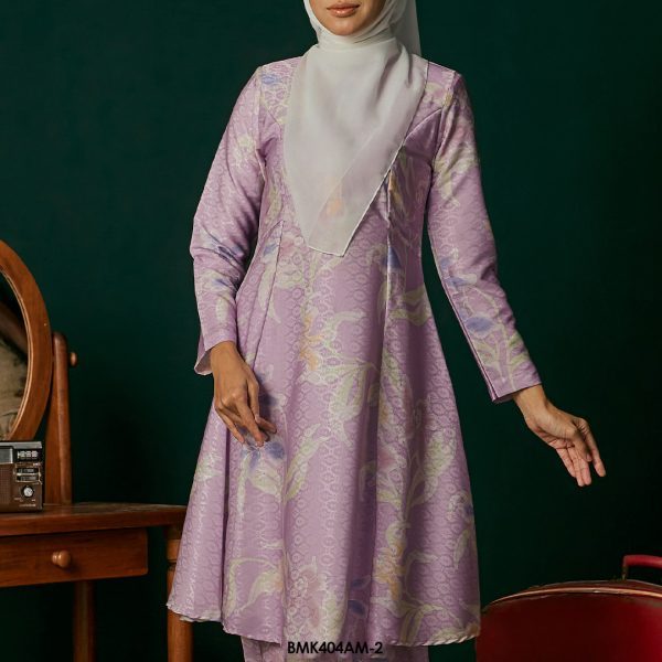 Ameera Kurung in Light Lilac (BMK404AM-2) - Image 4