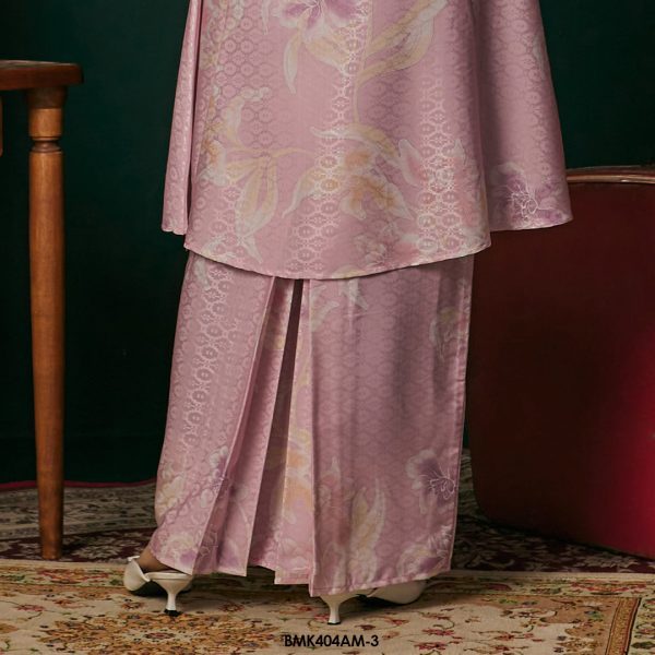Ameera Kurung in Blush Pink (BMK404AM-3) - Image 3