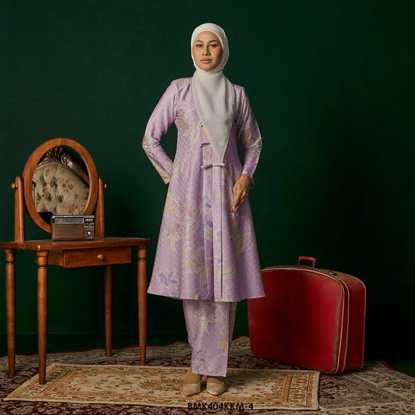 Kebarung Batiq Mia 3.0 Ribbon in Light Lilac (BMK404KKM-4)