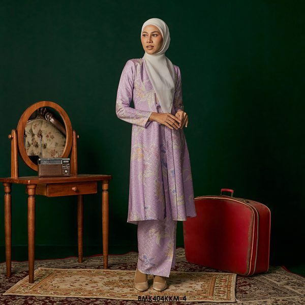 Kebarung Batiq Mia 3.0 Ribbon in Light Lilac (BMK404KKM-4) - Image 2