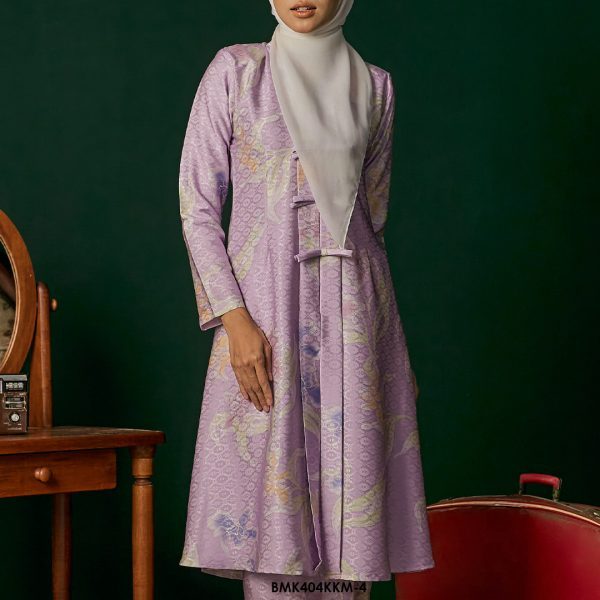 Kebarung Batiq Mia 3.0 Ribbon in Light Lilac (BMK404KKM-4) - Image 3