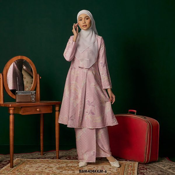 Kebarung Batiq Mia 3.0 Ribbon in Blush Pink (BMK404KKM-6) - Image 2