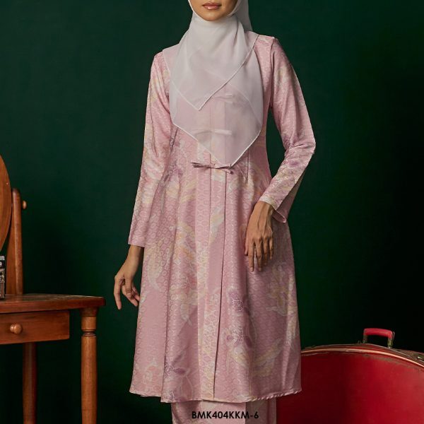 Kebarung Batiq Mia 3.0 Ribbon in Blush Pink (BMK404KKM-6) - Image 3